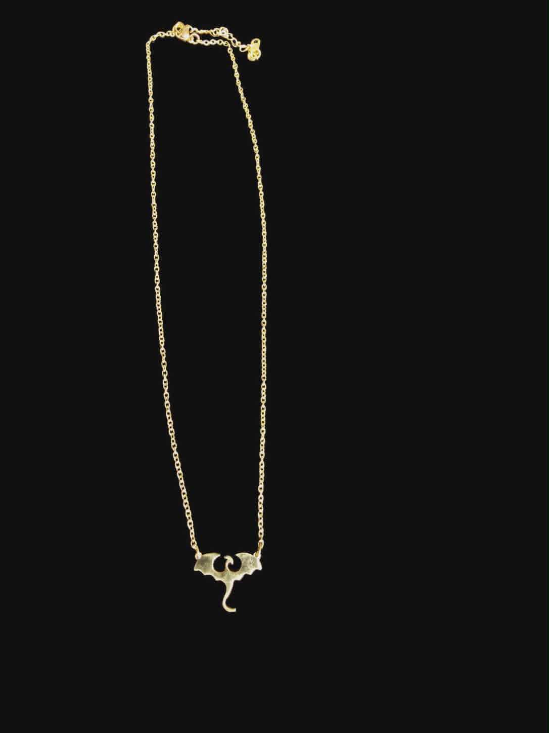 collier pendentif dragon