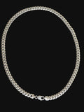 Chaîne Miami Cuban en argent sterling 925