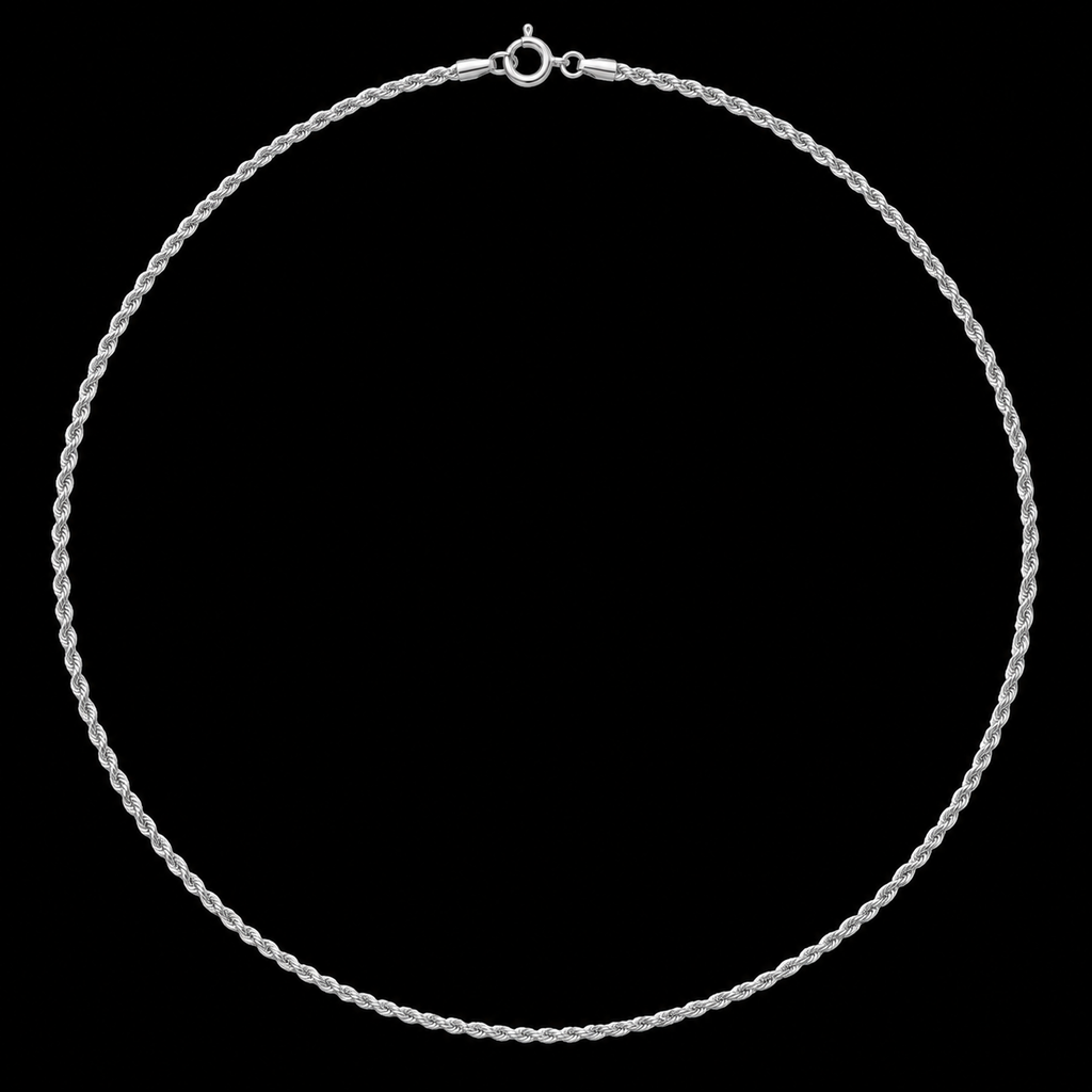 Rope Chain Argent 925