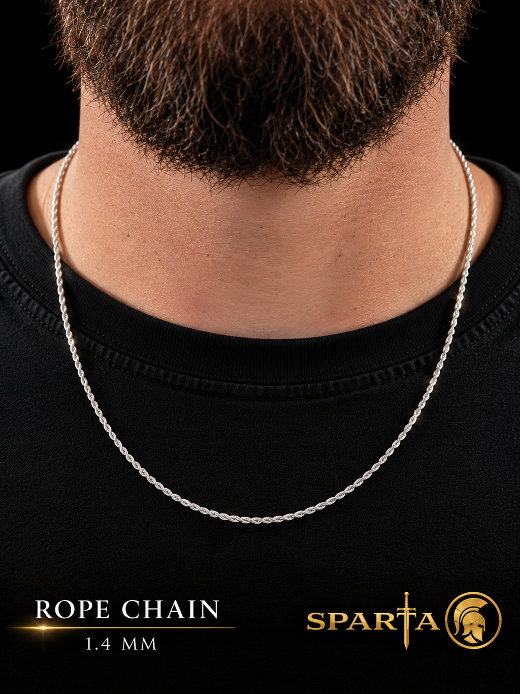 Rope Chain Argent 925