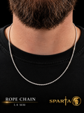 Rope Chain Argent 925