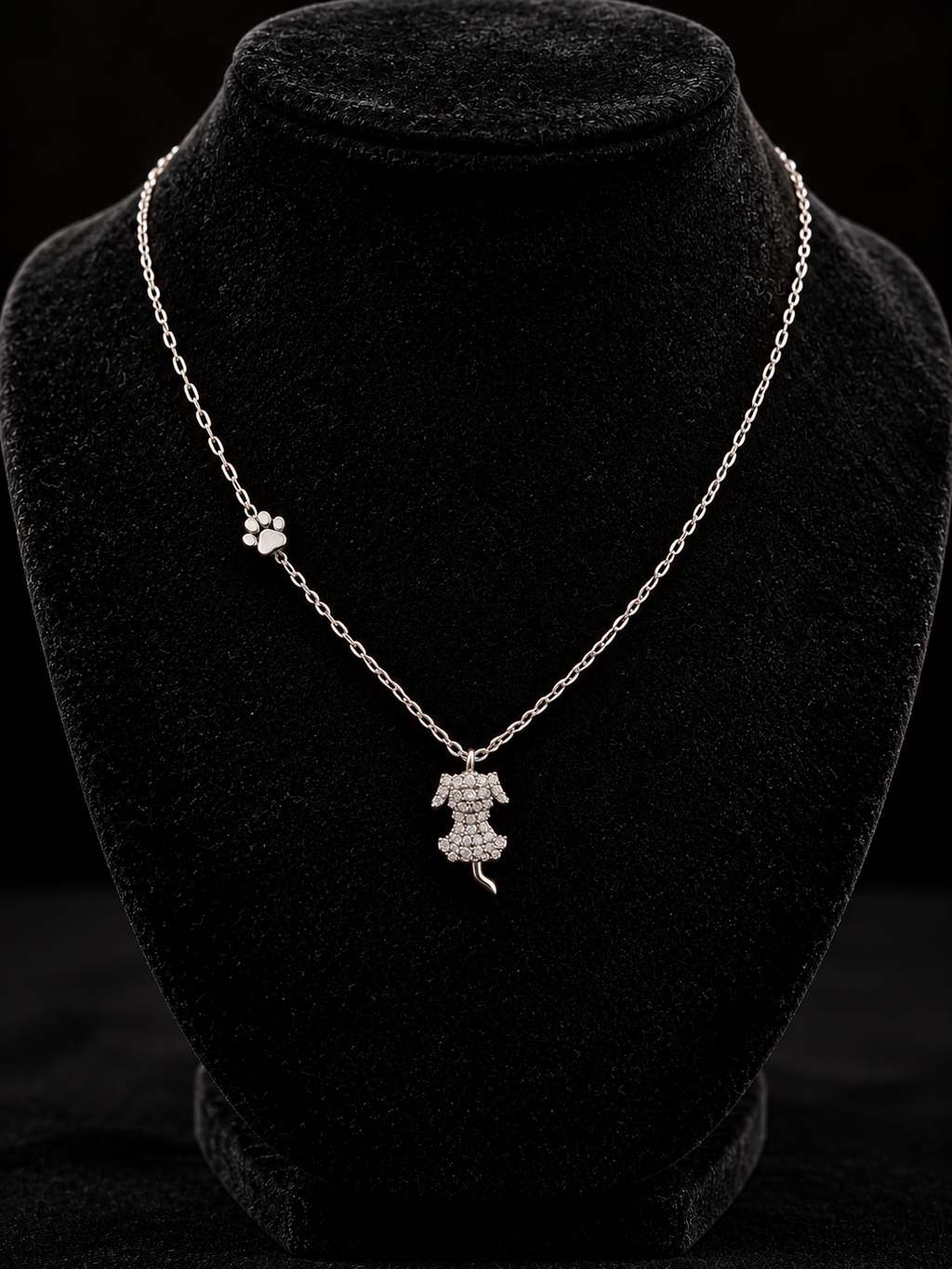 Collier Chien Argent 925