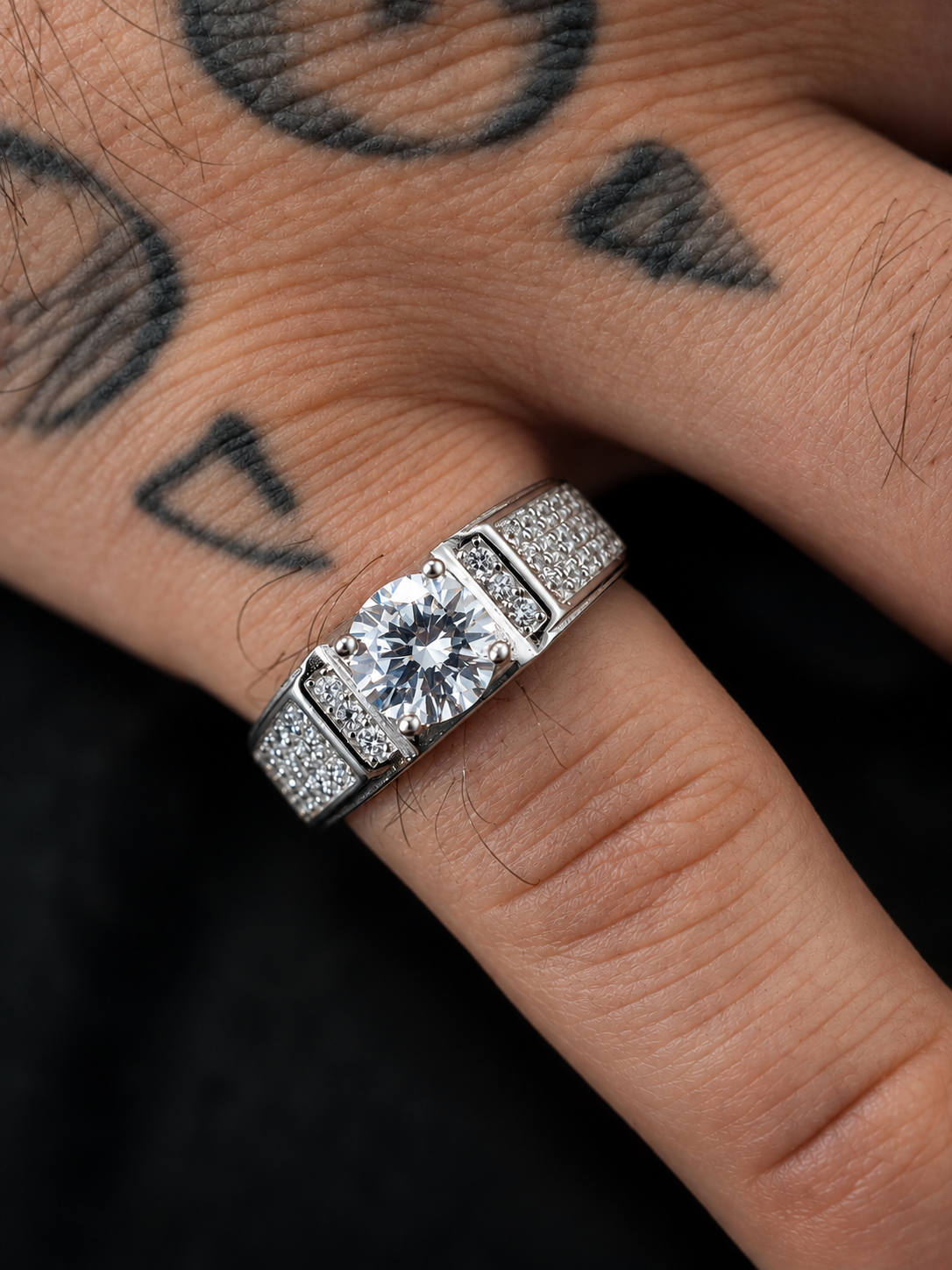 Bague diamant Argent 925
