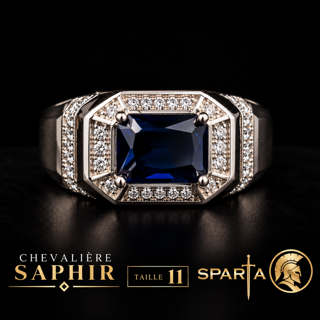 Bague Saphir Argent 925