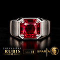 Bague Rubis Argent 925