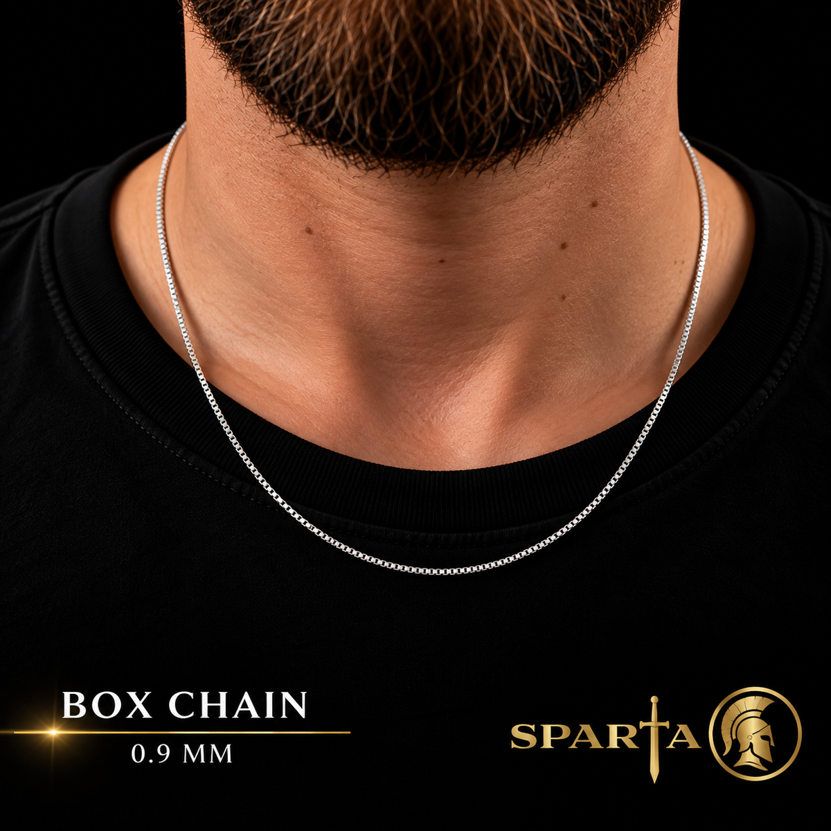 Box chain Argent 925