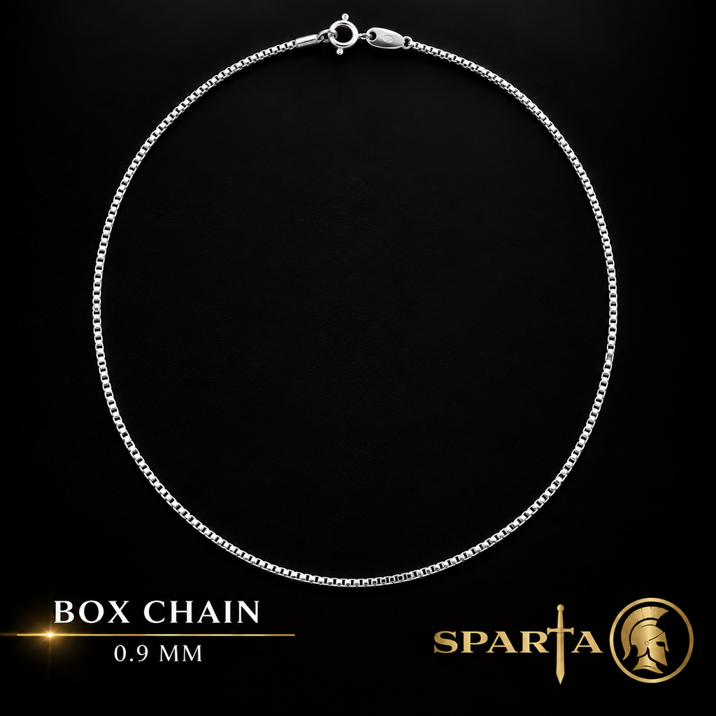 Box chain Argent 925