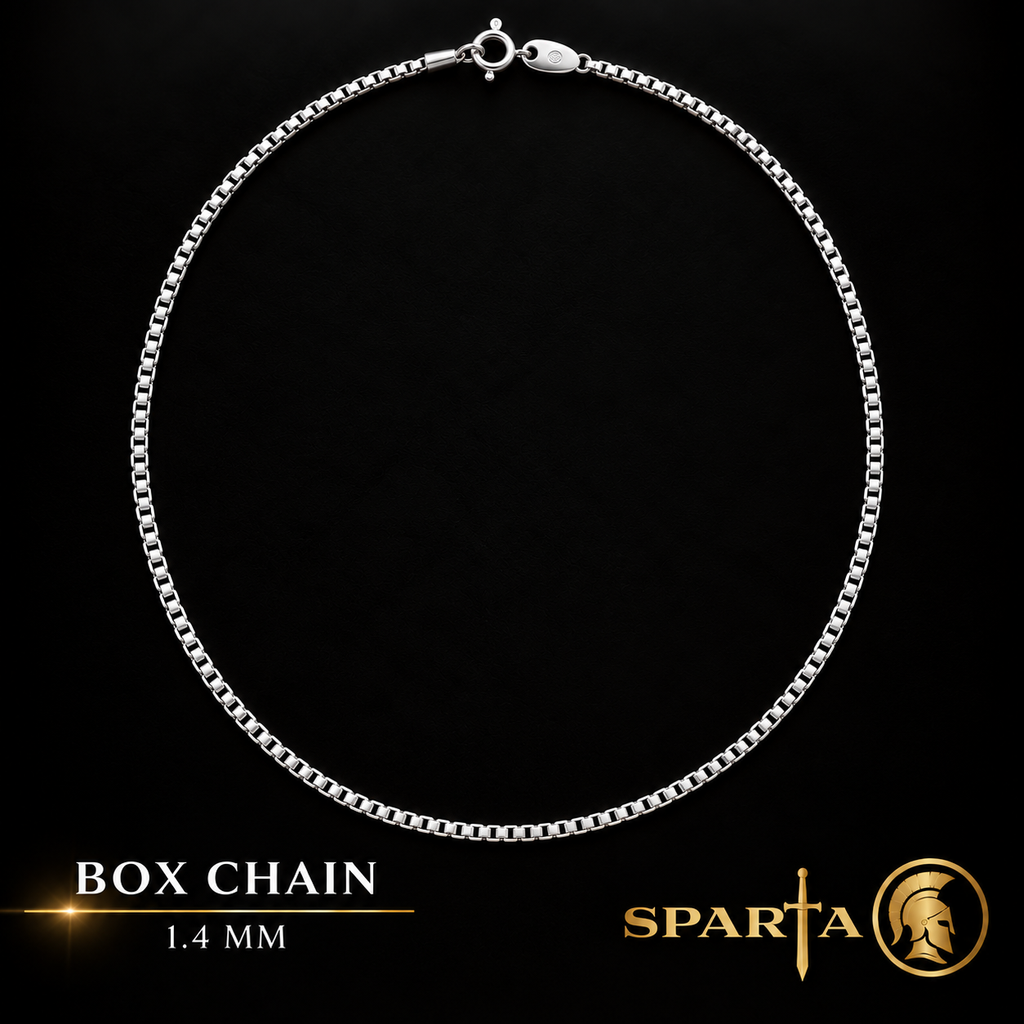 Box chain Argent 925