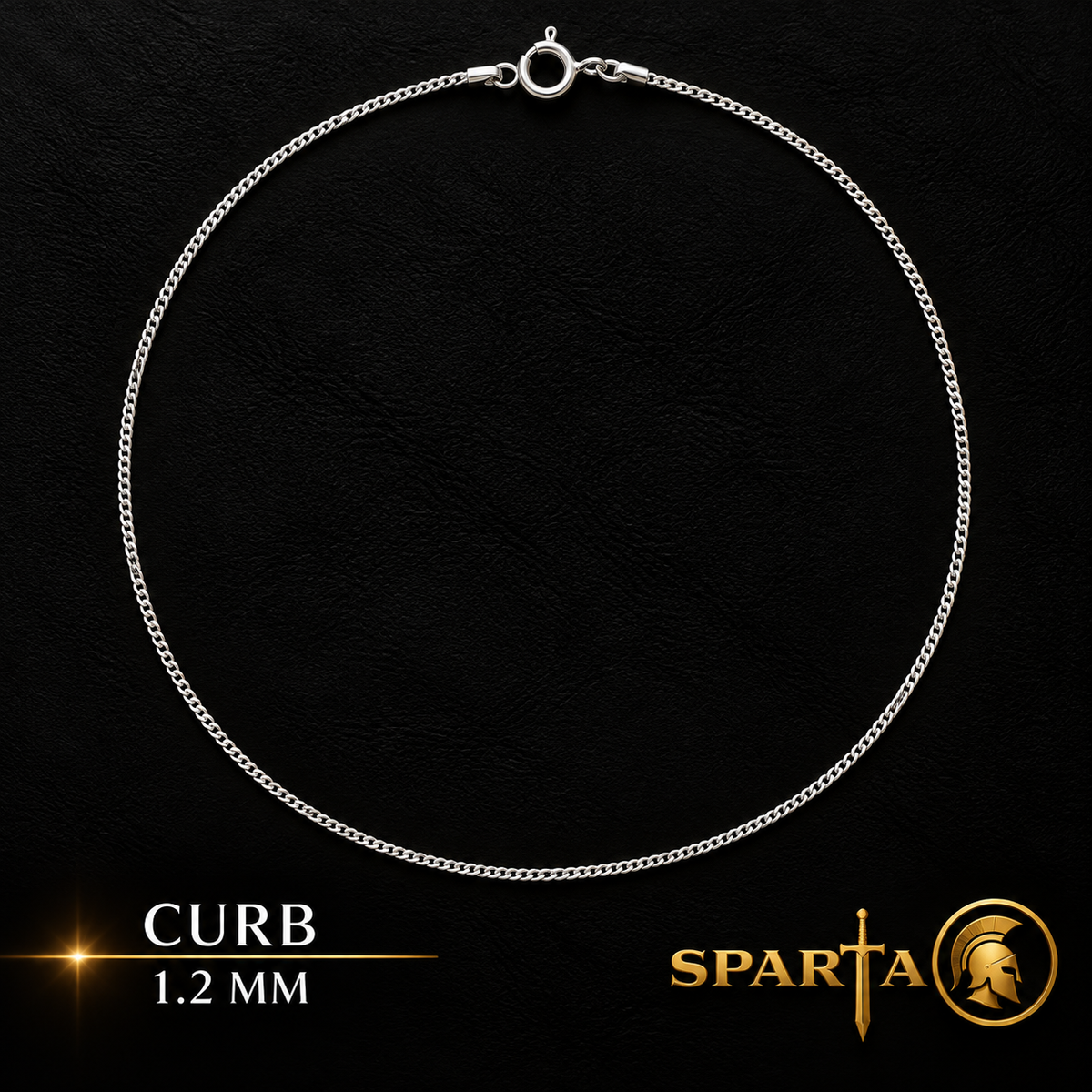Curb chain Argent 925