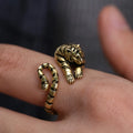 Bague Tigre doré