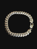 Bracelet cuban en argent sterling 925
