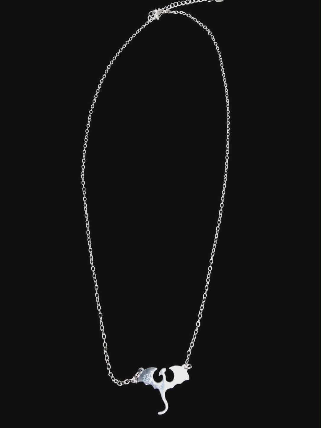 collier pendentif dragon
